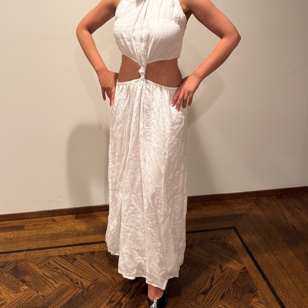 Faithfull the Brand White Maxi Dress
